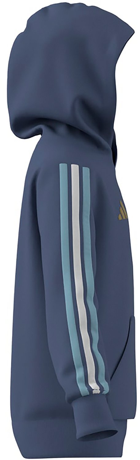 adidas Kids' Argentina World Cup 2026 DNA Fleece Hoodie - view number 8