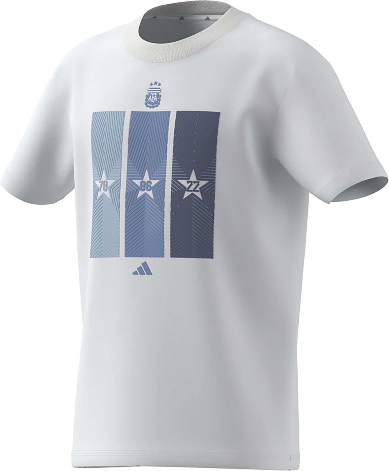 adidas Kids' Argentina World Cup 2026 Home T-shirt - view number 2