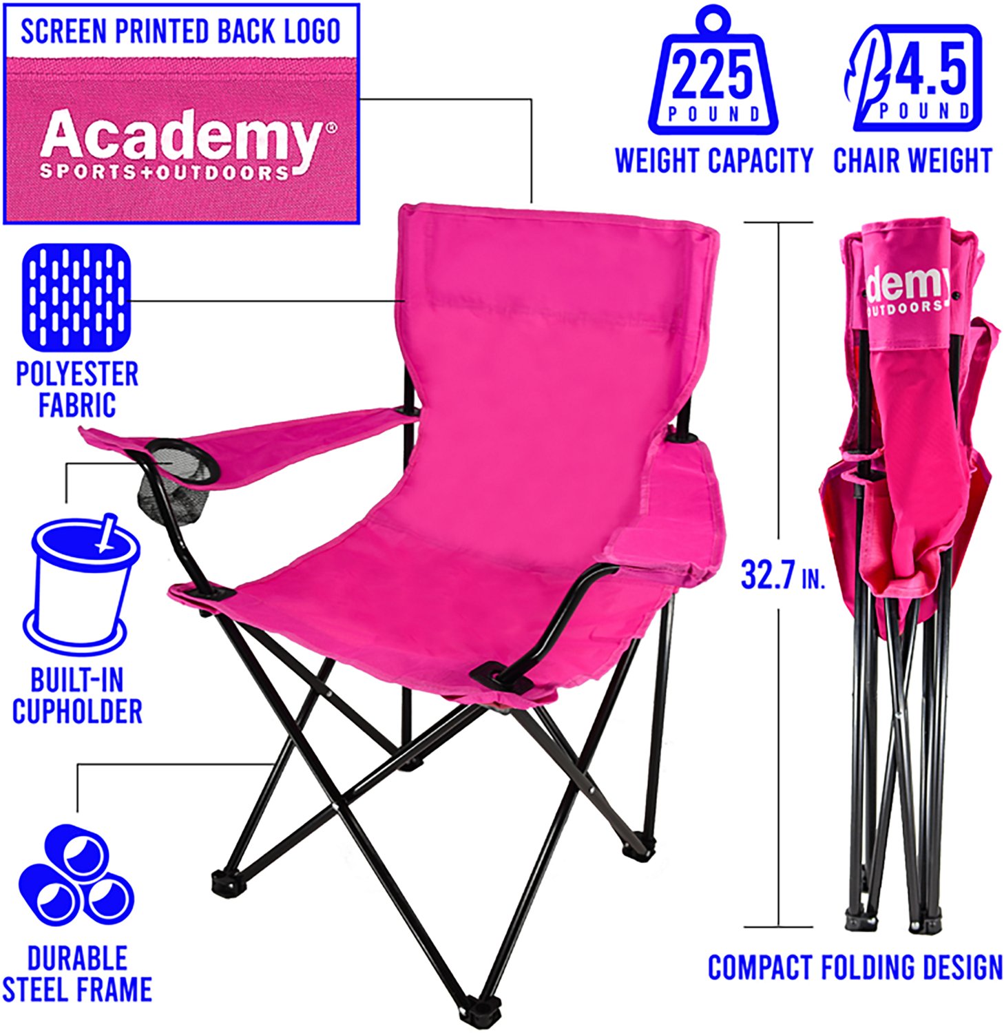 Academy Sports + Outdoors Logo Armchair - view number 5