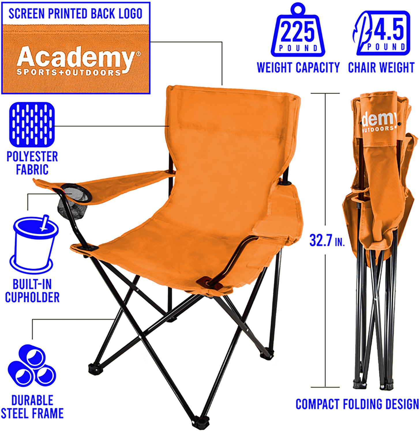 Academy Sports + Outdoors Logo Armchair - view number 5