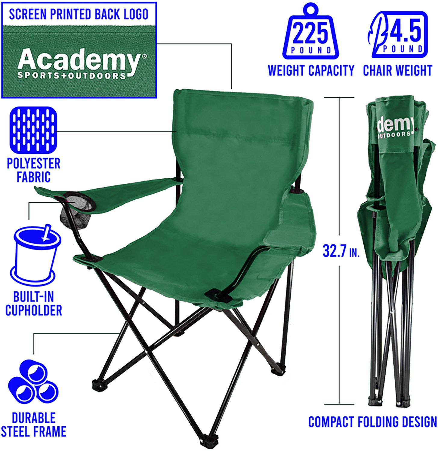 Academy Sports + Outdoors Logo Armchair - view number 5
