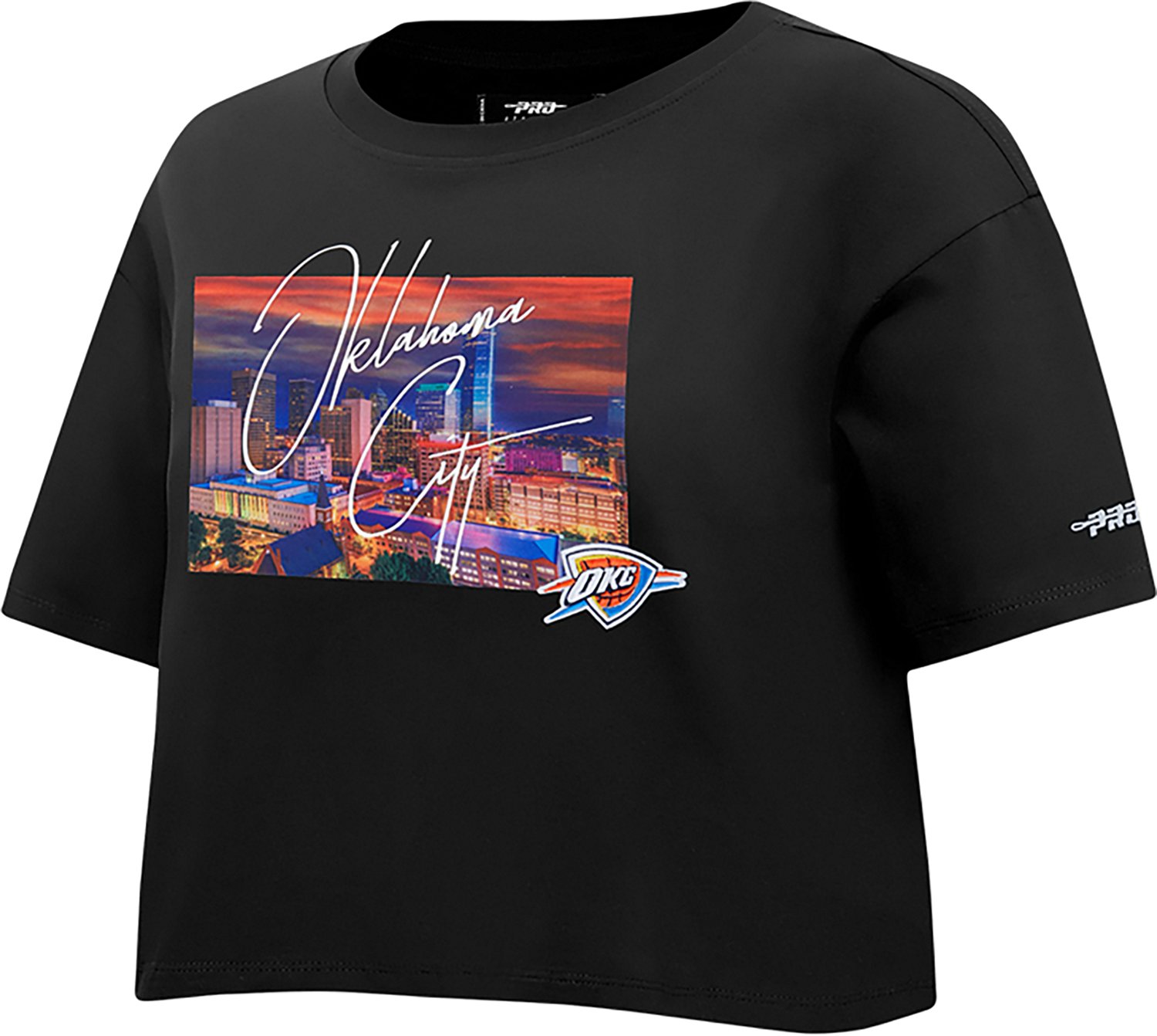 Pro Standard Women's OKC Thunder City Scape SJ Boxy T-shirt - view number 2
