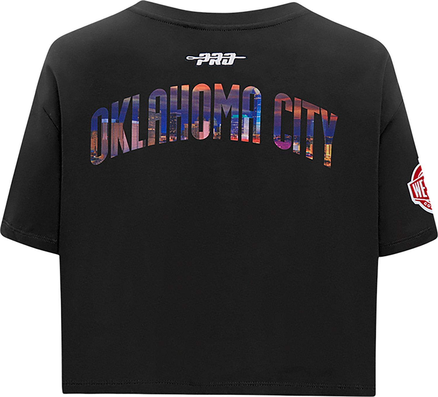 Pro Standard Women's OKC Thunder City Scape SJ Boxy T-shirt - view number 3