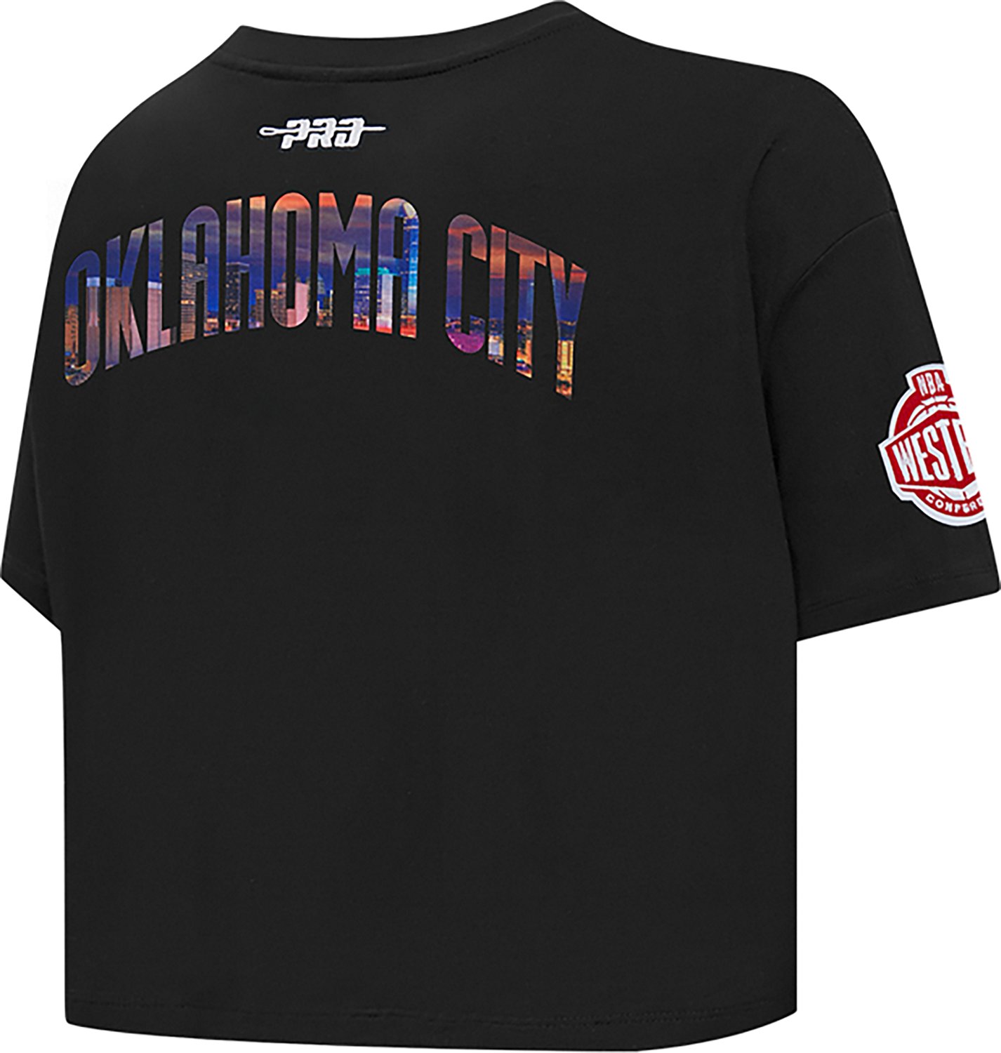 Pro Standard Women's OKC Thunder City Scape SJ Boxy T-shirt - view number 4