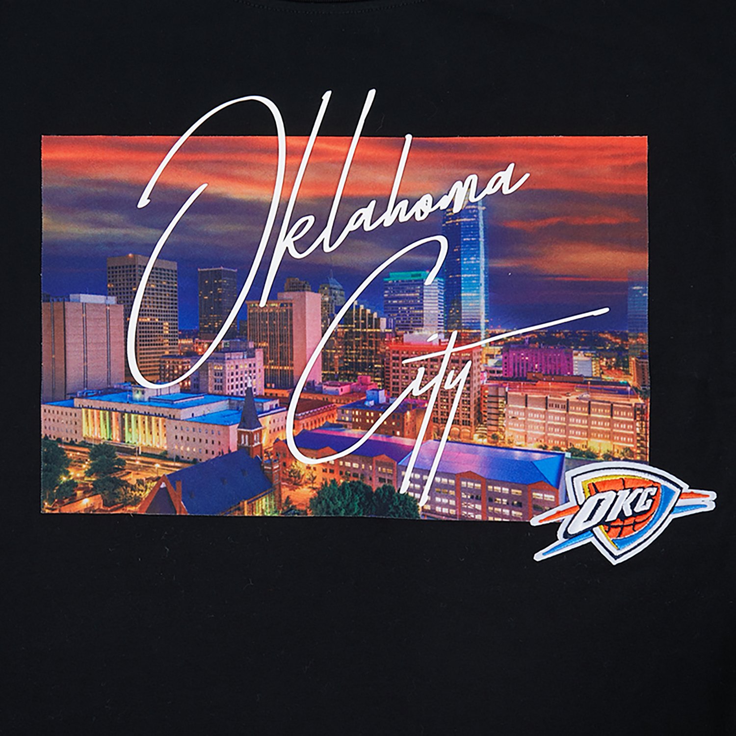 Pro Standard Women's OKC Thunder City Scape SJ Boxy T-shirt - view number 6