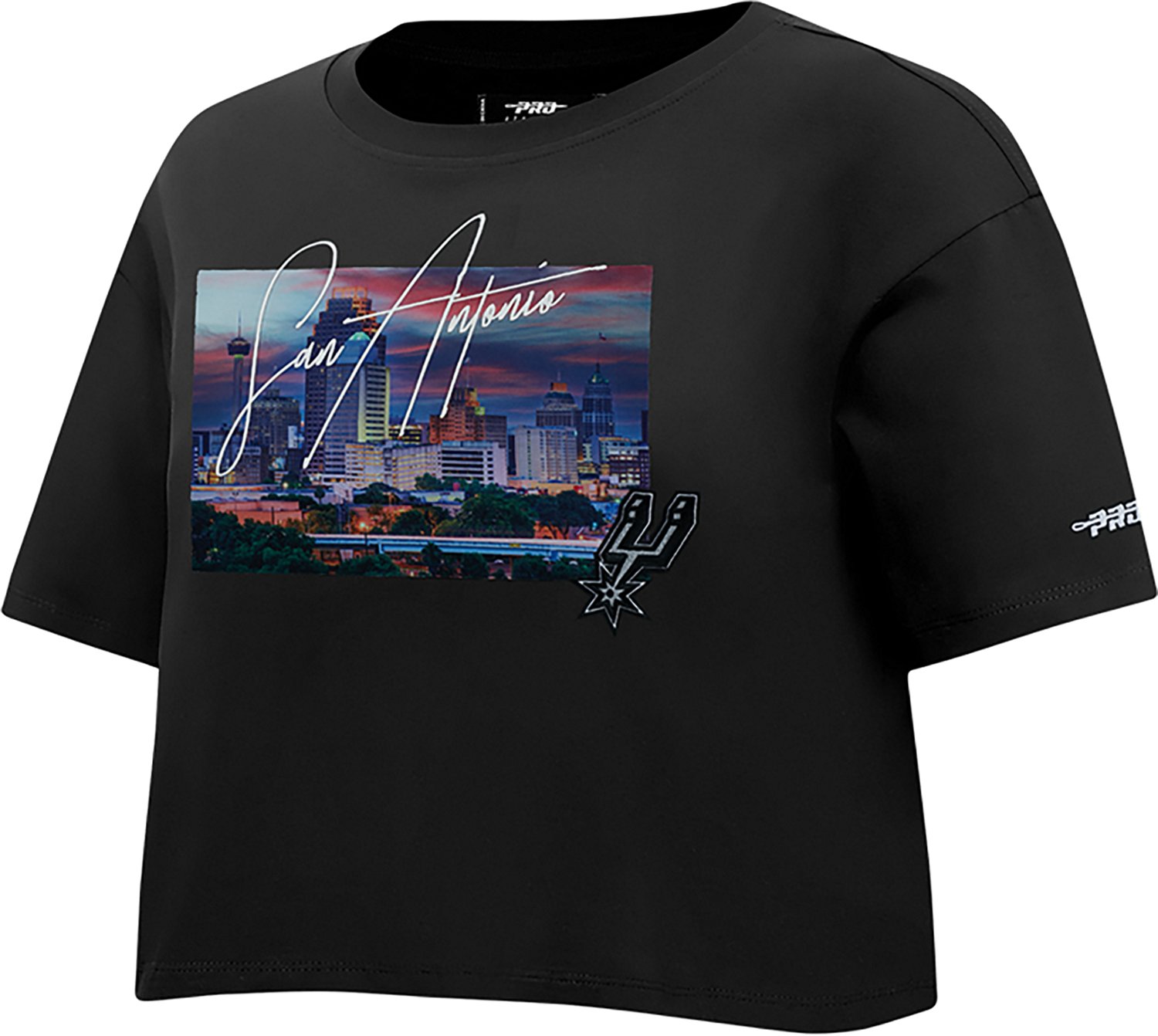 Pro Standard Women's Spurs City Scape SJ Boxy T-shirt - view number 2