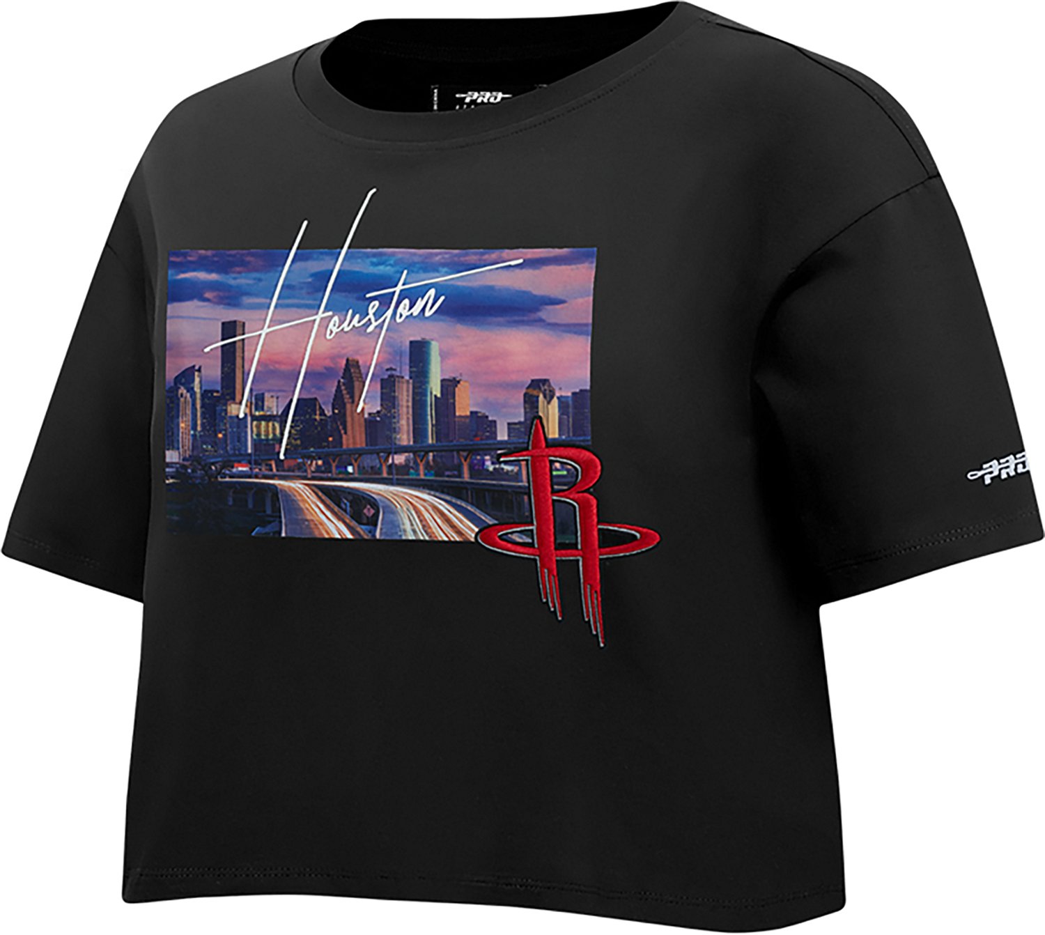 Pro Standard Women's Rockets City Scape SJ Boxy T-shirt - view number 2