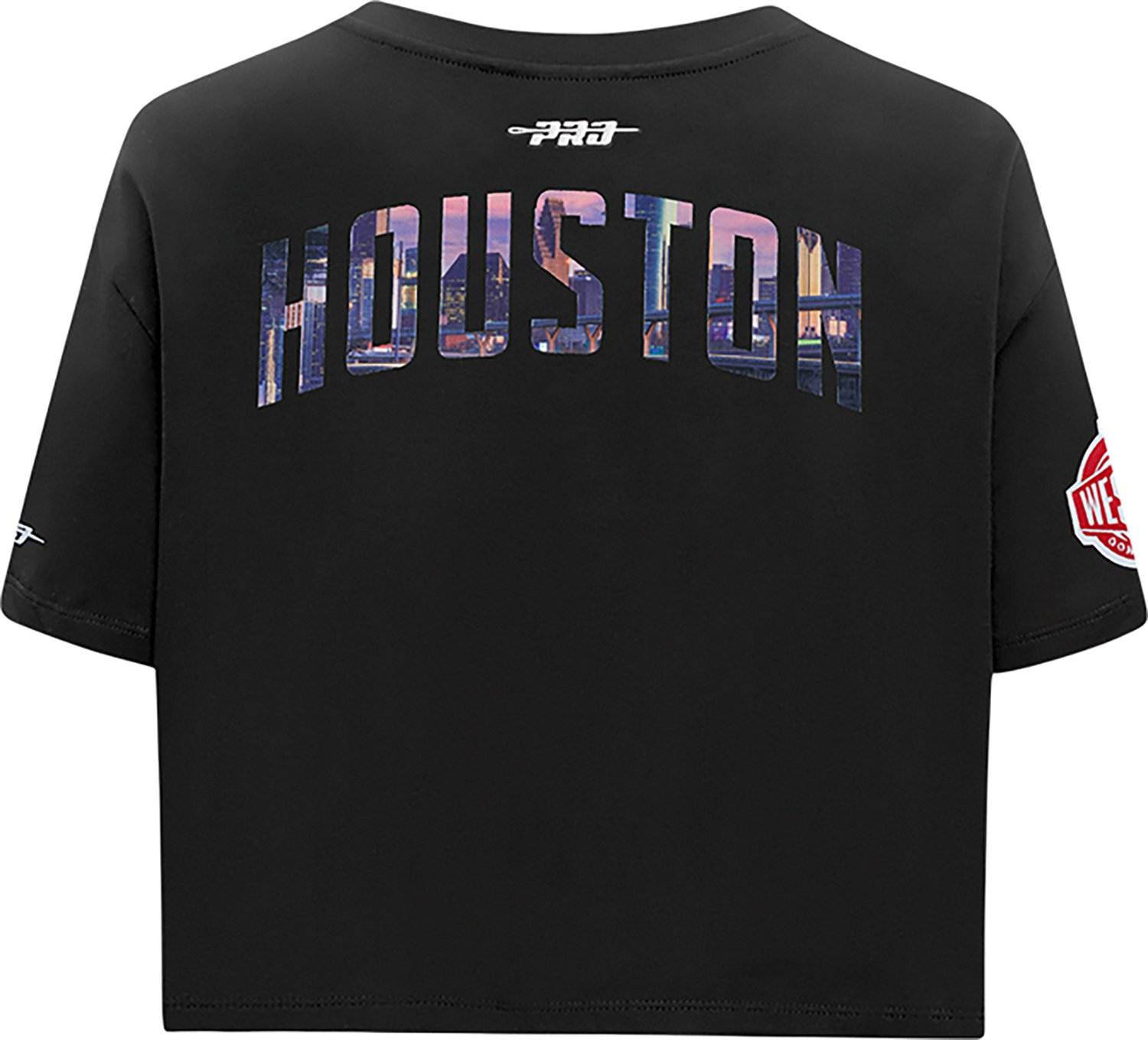 Pro Standard Women's Rockets City Scape SJ Boxy T-shirt - view number 3