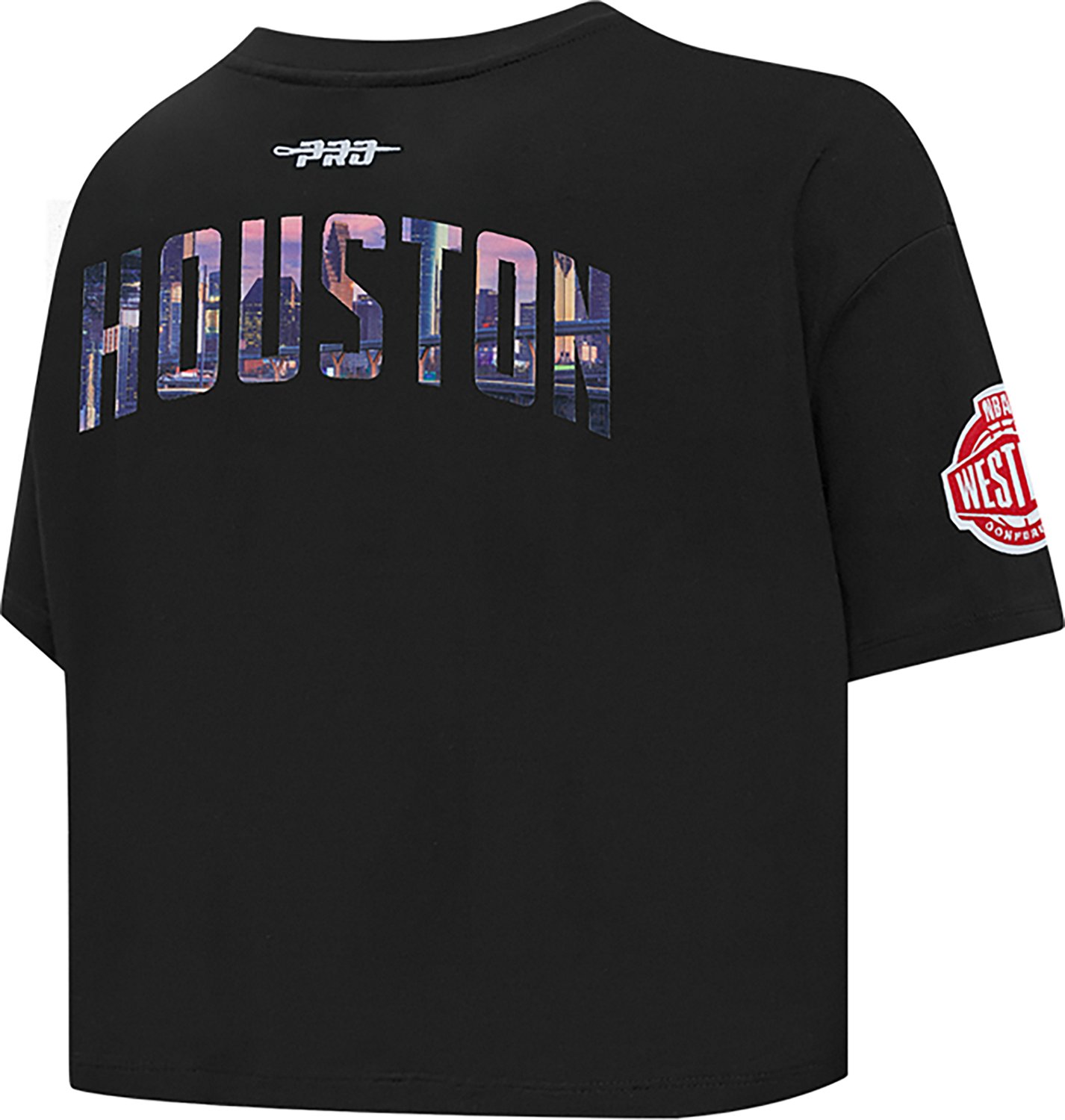 Pro Standard Women's Rockets City Scape SJ Boxy T-shirt - view number 4