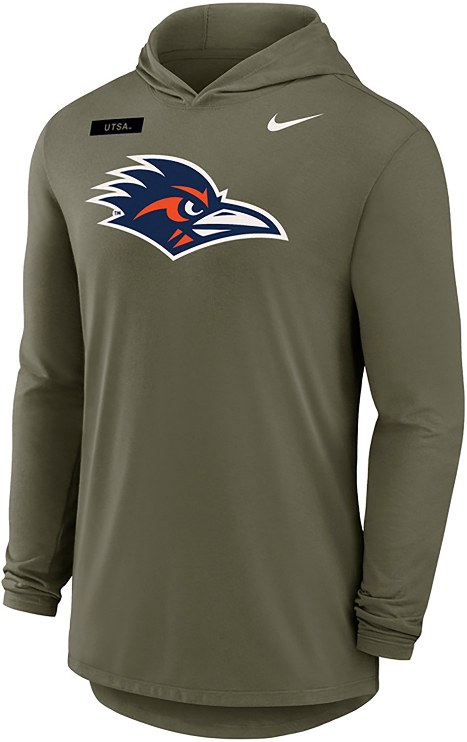 Nike Men's University of Texas at San Antonio Military Primary Logo Hoodie