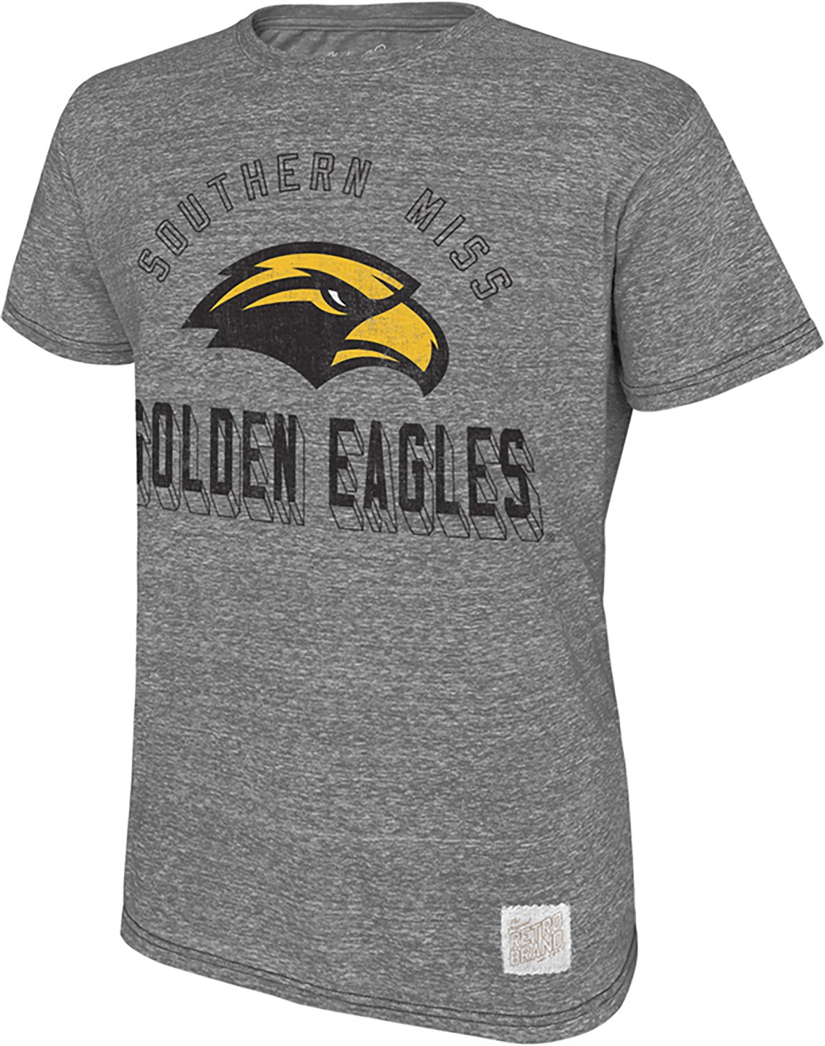 WILDCAT RETRO Men's Southern Miss Arch Block T-shirt
