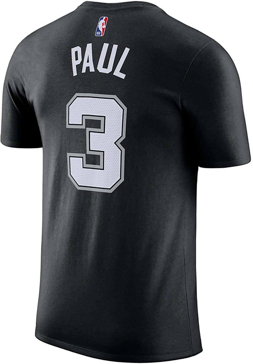 Nike Men's San Antonio Spurs Essential N&N Paul Short Sleeve T-shirt - view number 2