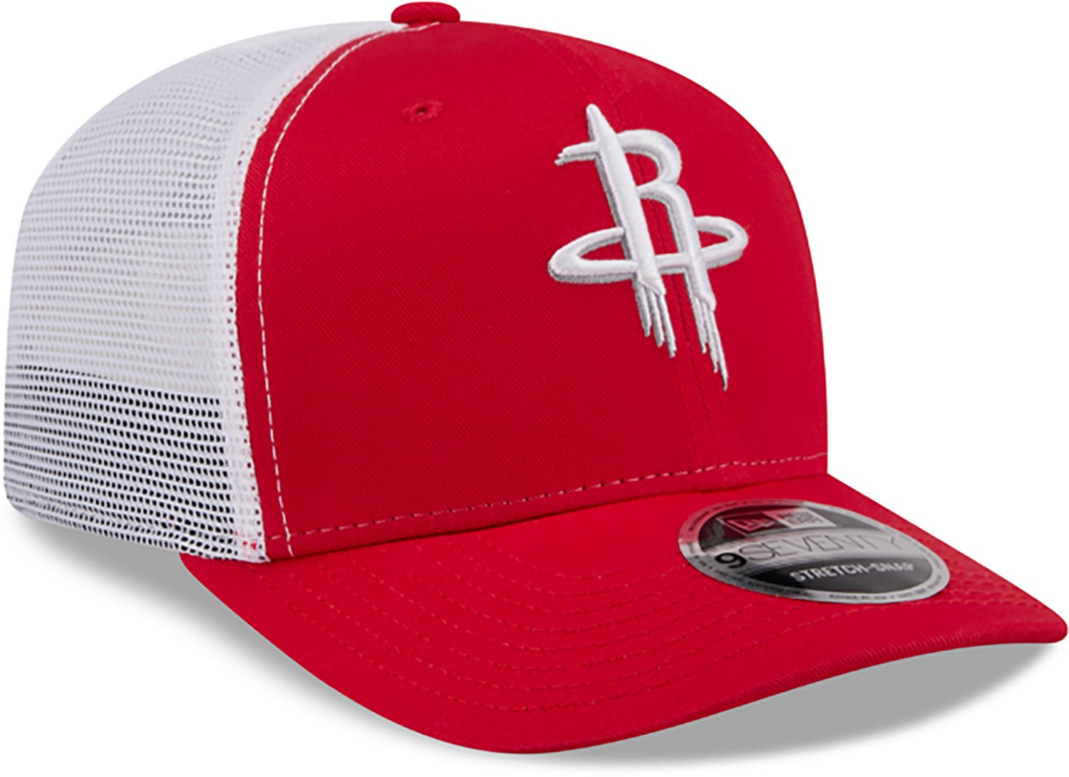 New Era Adults' Houston Rockets 9SEVENTY Trucker Cap - view number 5
