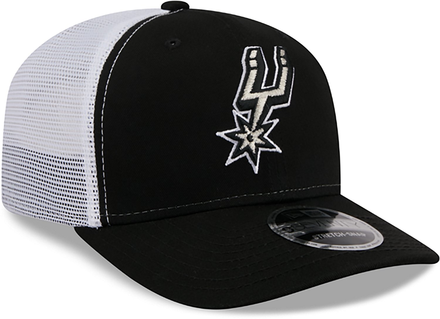 New Era Adults' San Antonio Spurs 9SEVENTY Trucker Cap - view number 5