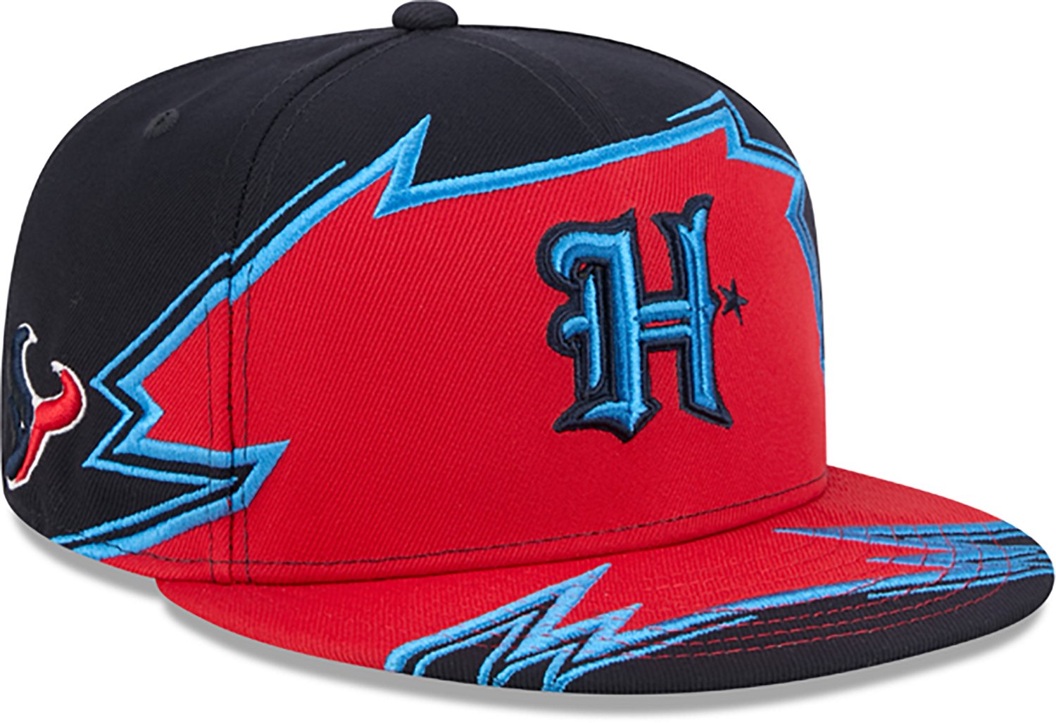 New Era Men’s Houston Texans Break Blue OTC 59FIFTY Cap - view number 5