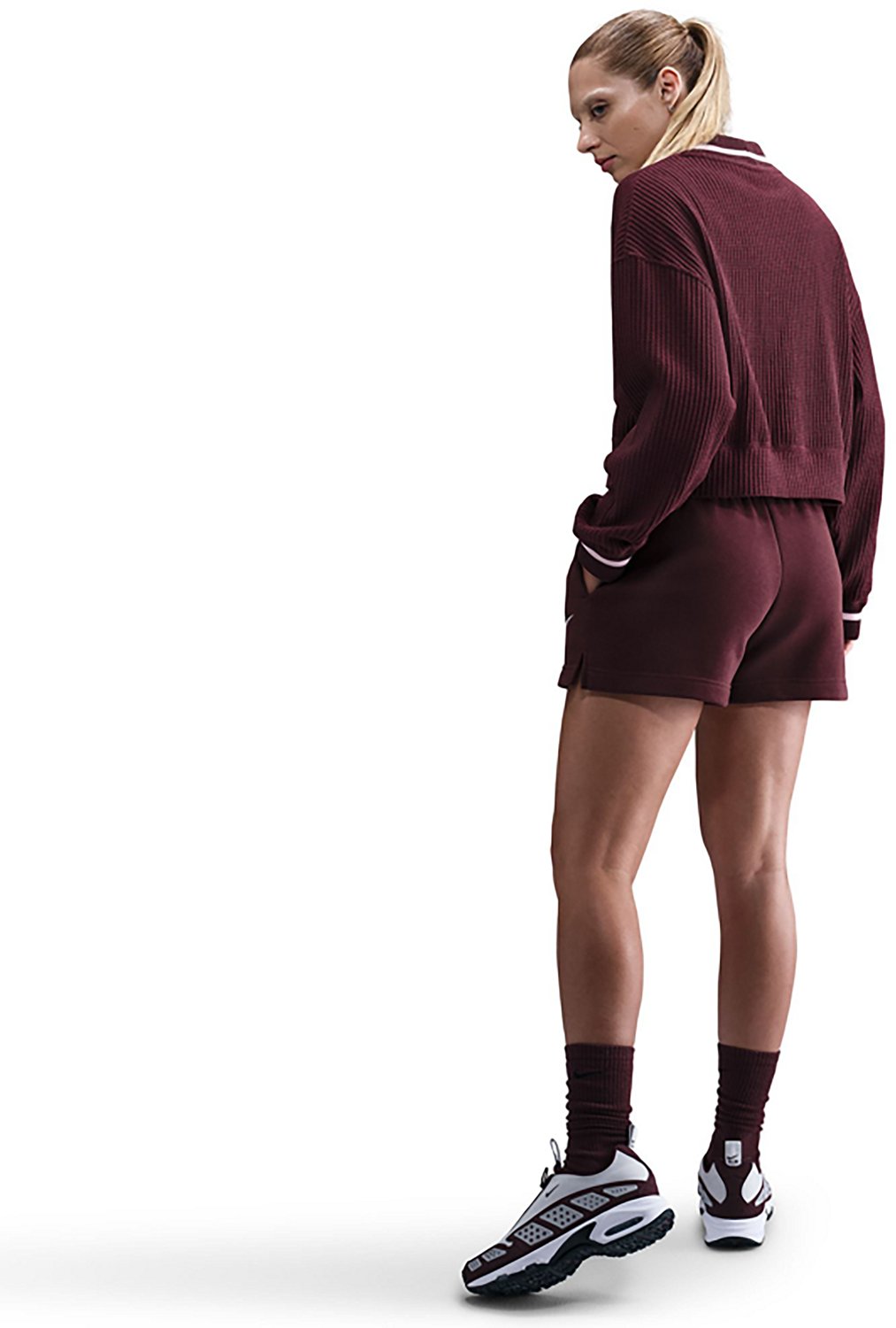 Nike Women's Sportswear Waffle Knit Jacket - view number 2