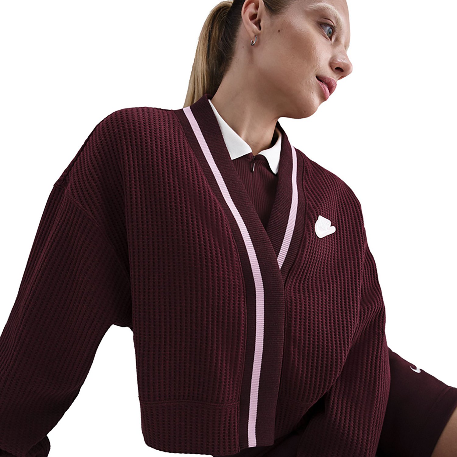 Nike Women's Sportswear Waffle Knit Jacket - view number 4