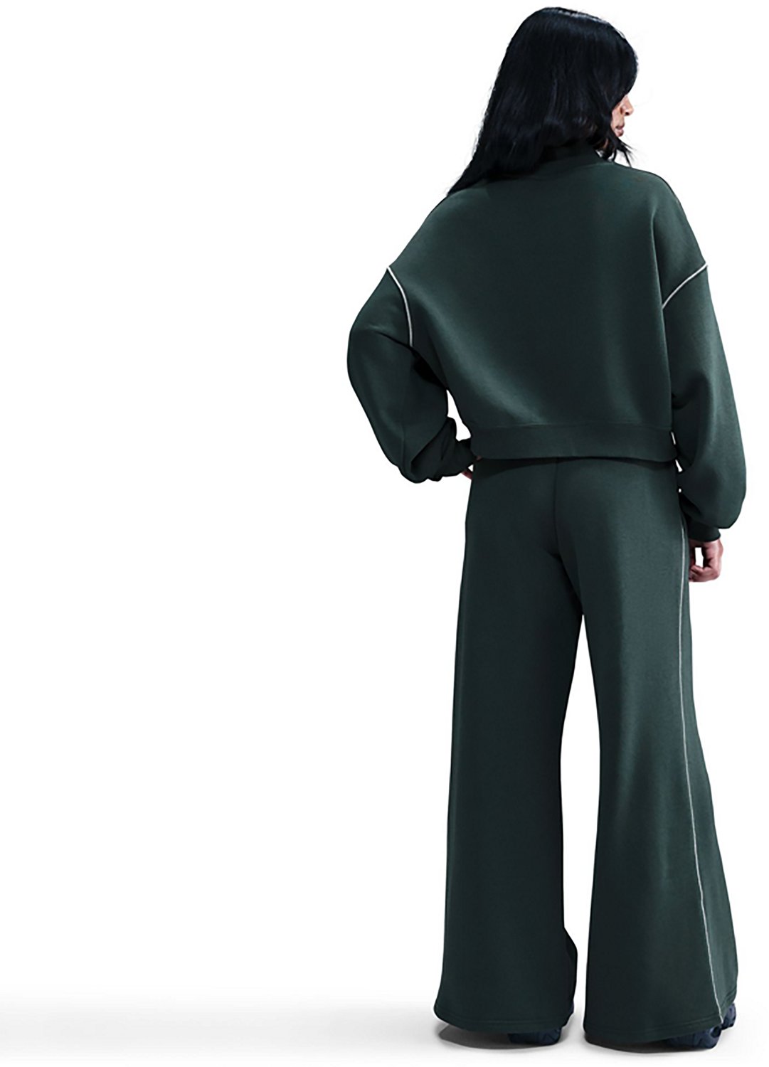 Nike Women's Nike Sportswear Phoenix Fleece Mock Neck Sweatshirt - view number 2