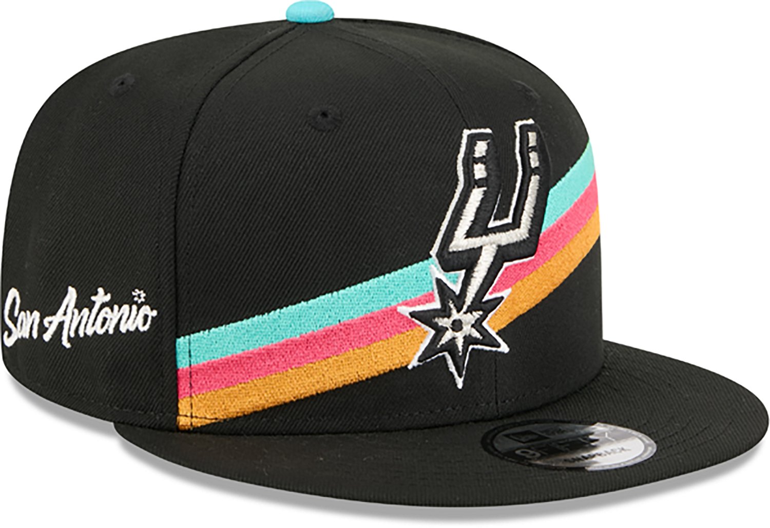 New Era Men's Spurs 25 City Edition 9FIFTY Cap - view number 5