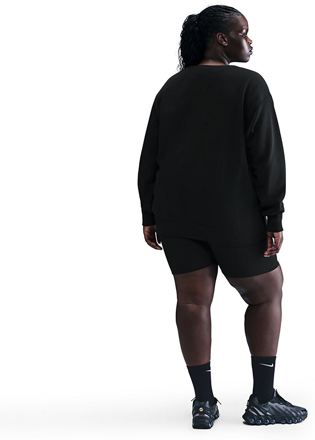 Nike Women's Plus Nike Sportswear Phoenix Fleece Oversized Crewneck Sweatshirt - view number 2