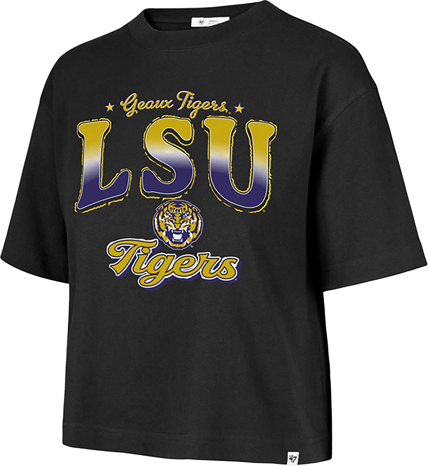 '47 Women's LSU Tigers Vibe Check Reed City Short Sleeve T-shirt - view number 2