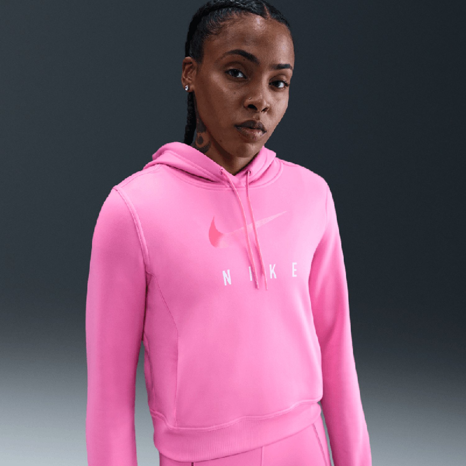 Nike Women's Nike One Therma-FIT Pullover Hoodie - view number 2