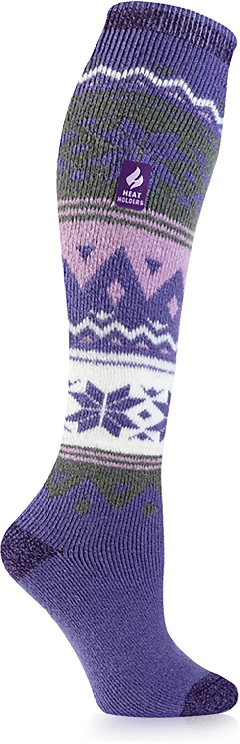 Heat Holders Women's Lite Laura Fairisle Long Socks