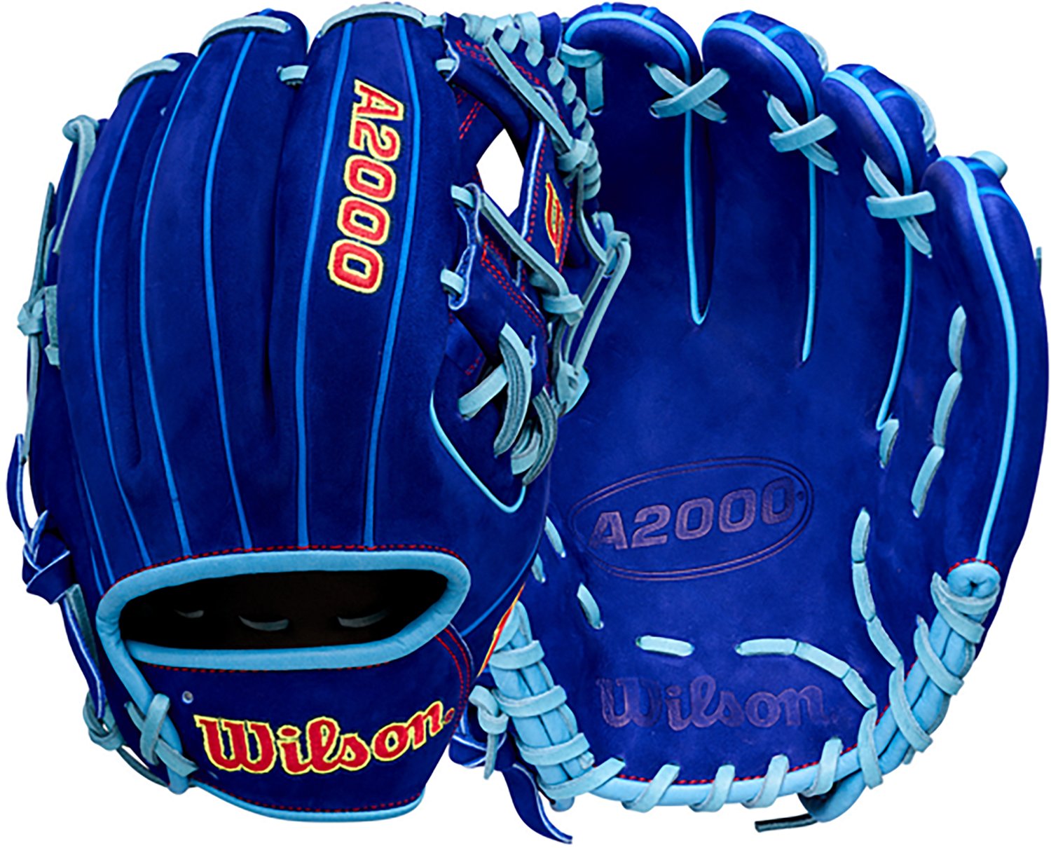 Wilson 11.5 in. 1786 Big League Chew Blue Raspberry Baseball Fielding Glove