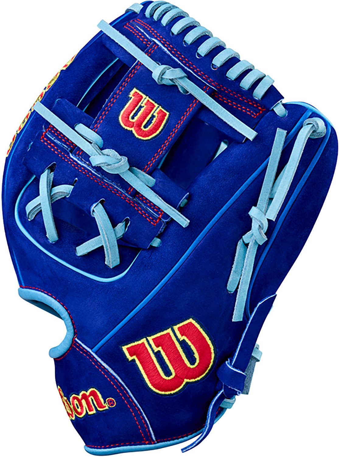 Wilson 11.5 in. 1786 Big League Chew Blue Raspberry Baseball Fielding Glove