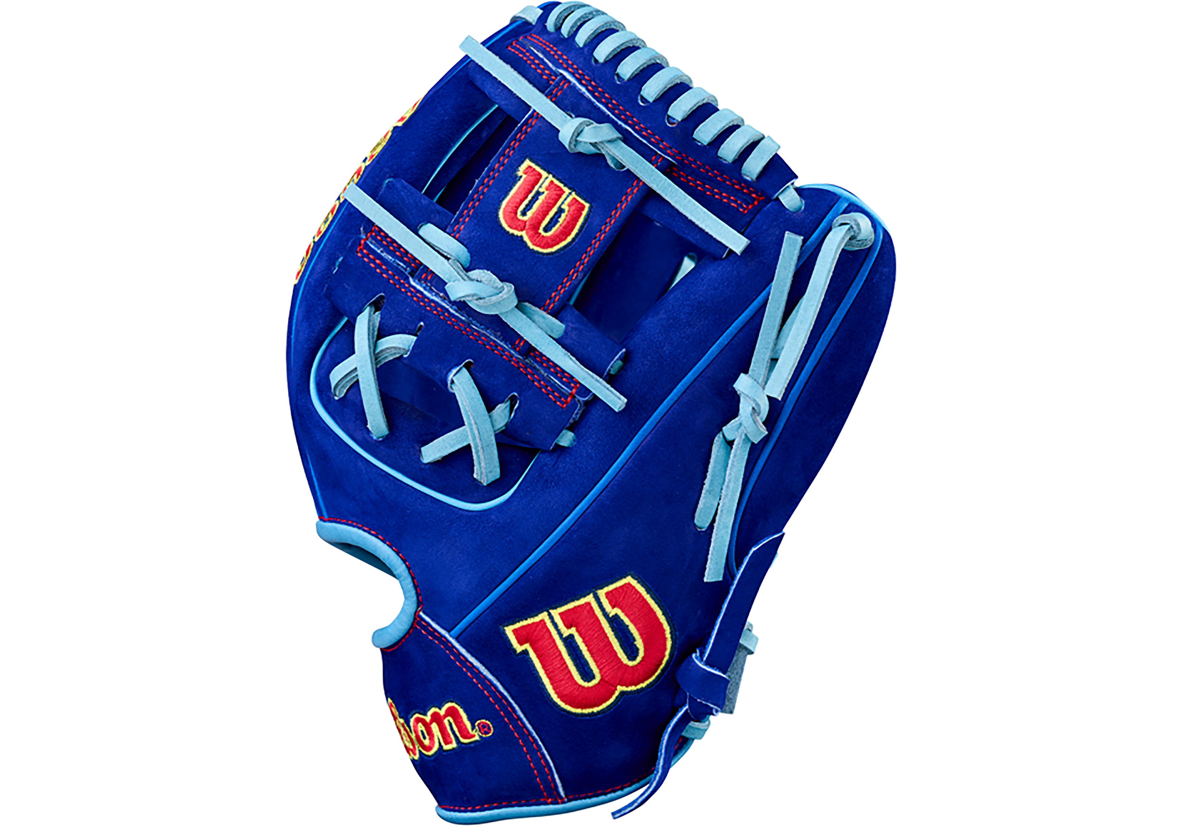 Wilson 11.5 in. 1786 Big League Chew Blue Raspberry Baseball Fielding Glove