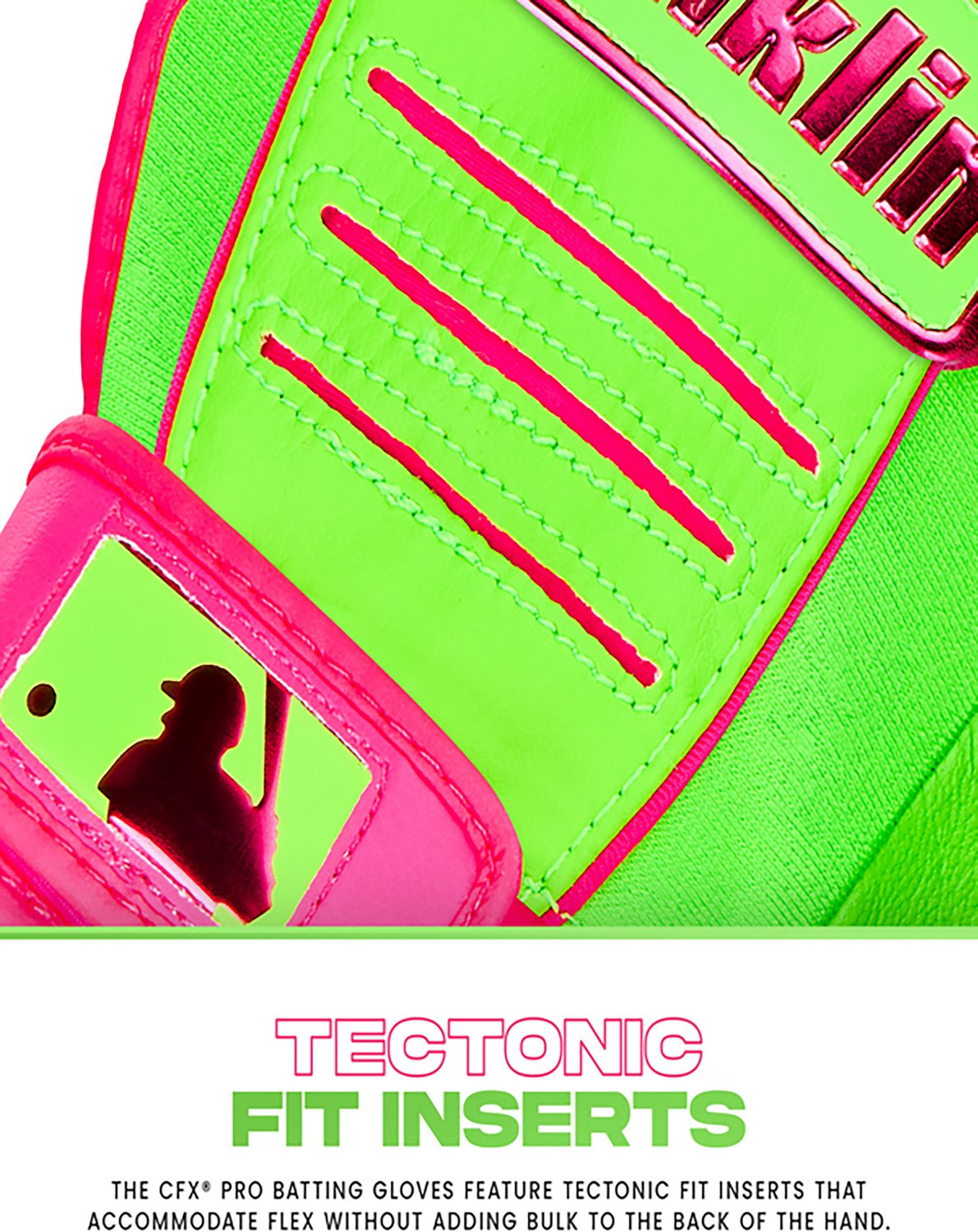 Franklin Adults' MLB CFX Pro Batting Gloves                                                                                      - view number 4