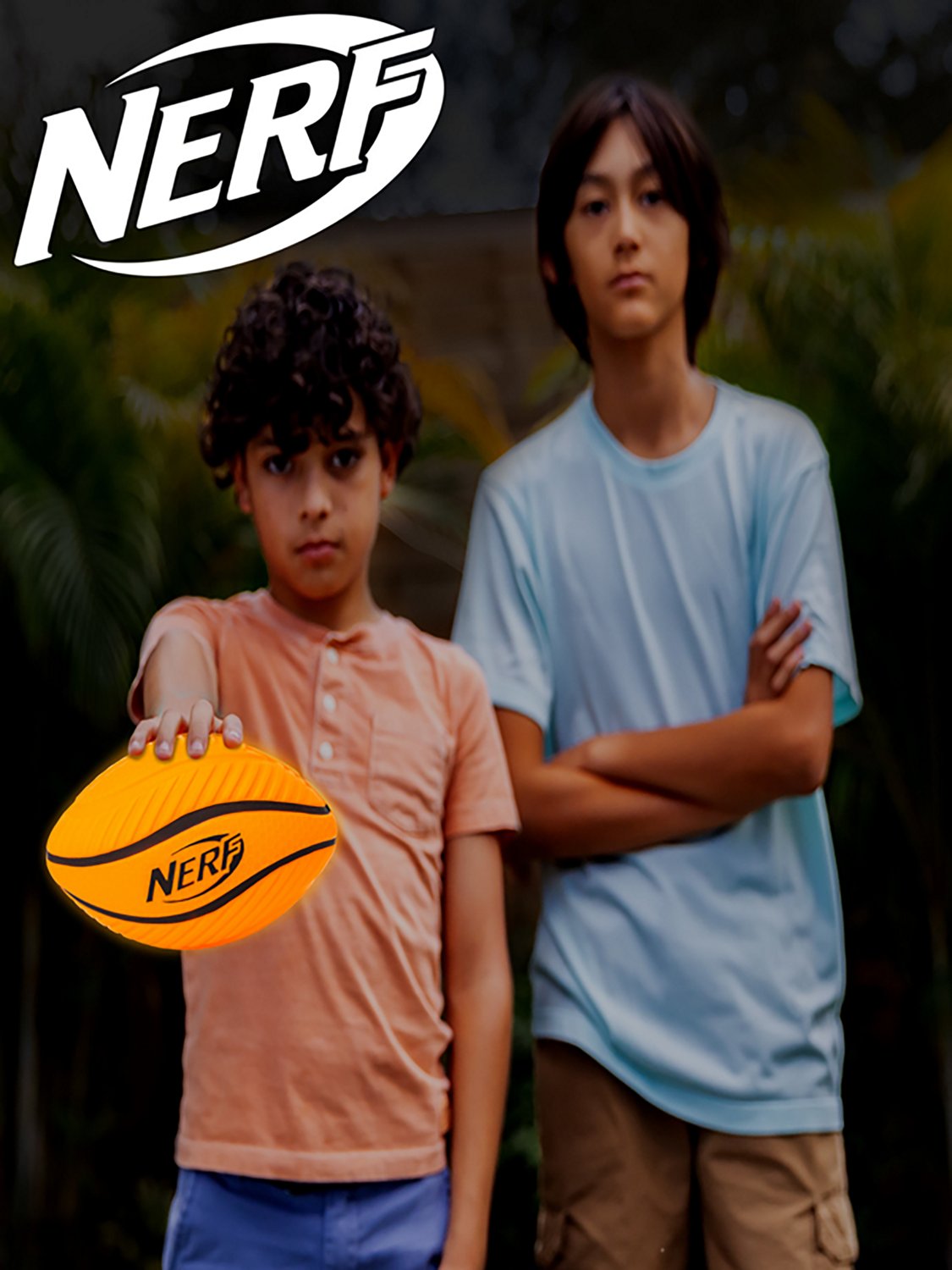 NERF Spiral Glow In The Dark Football                                                                                            - view number 7