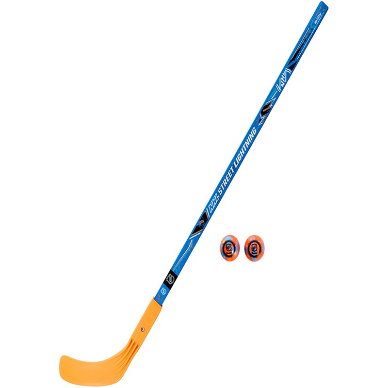 Franklin Sports NHL Youth Street Hockey Stick and 2 Balls
