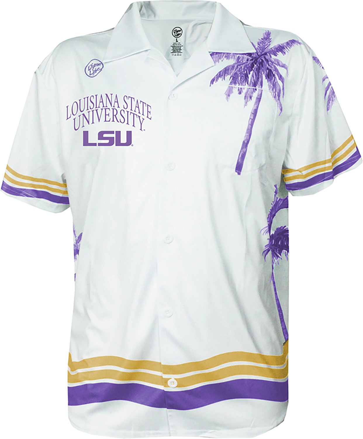 Dyme Lyfe Men's Louisiana State University Tigers Shirt - view number 2