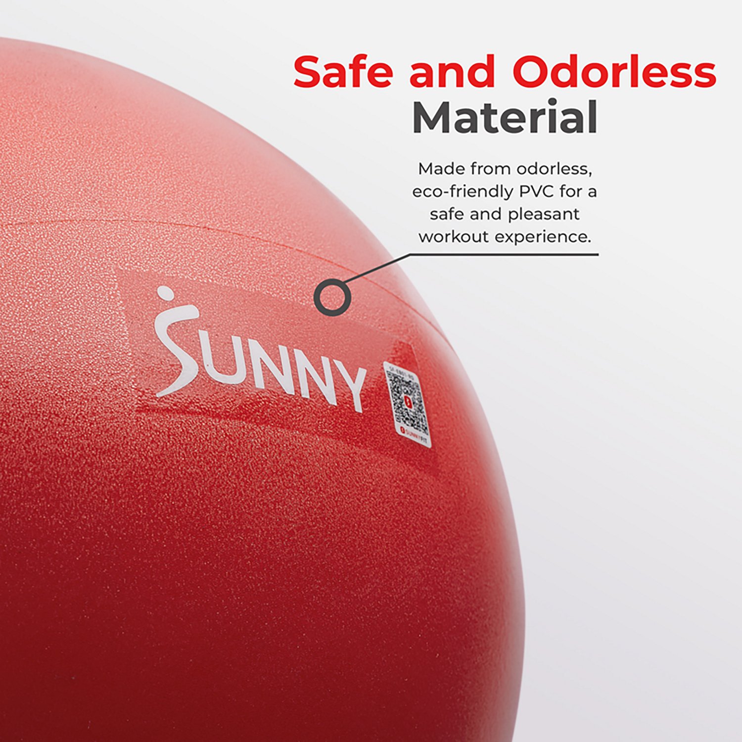 Sunny Health & Fitness Premium Pilates Ball 9" - view number 2
