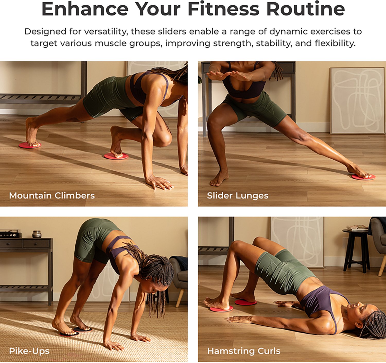 Sunny Health & Fitness Dual Sided Core Exercise Disk - view number 7