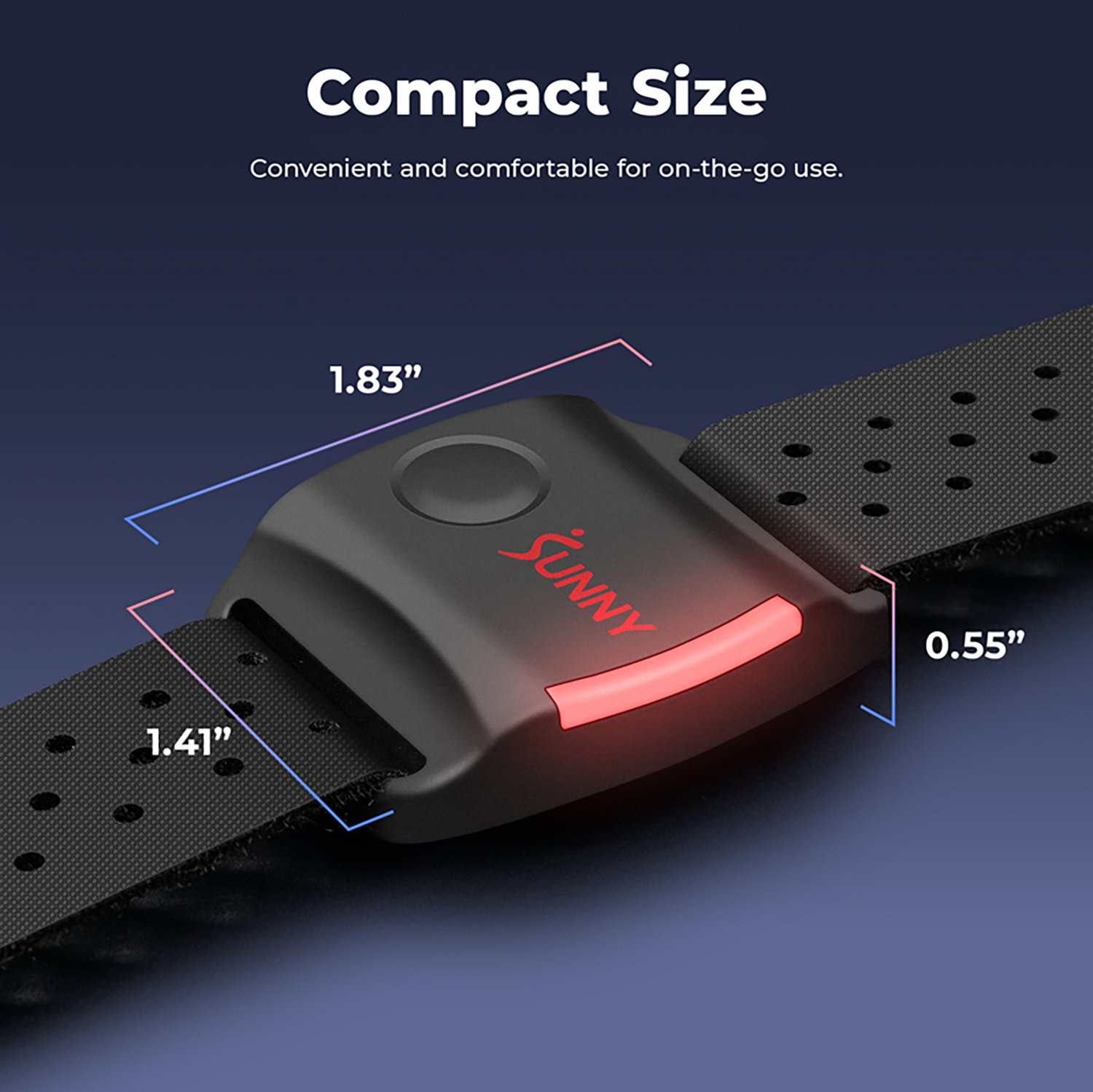 Sunny Health & Fitness Heart Rate Monitor - view number 2