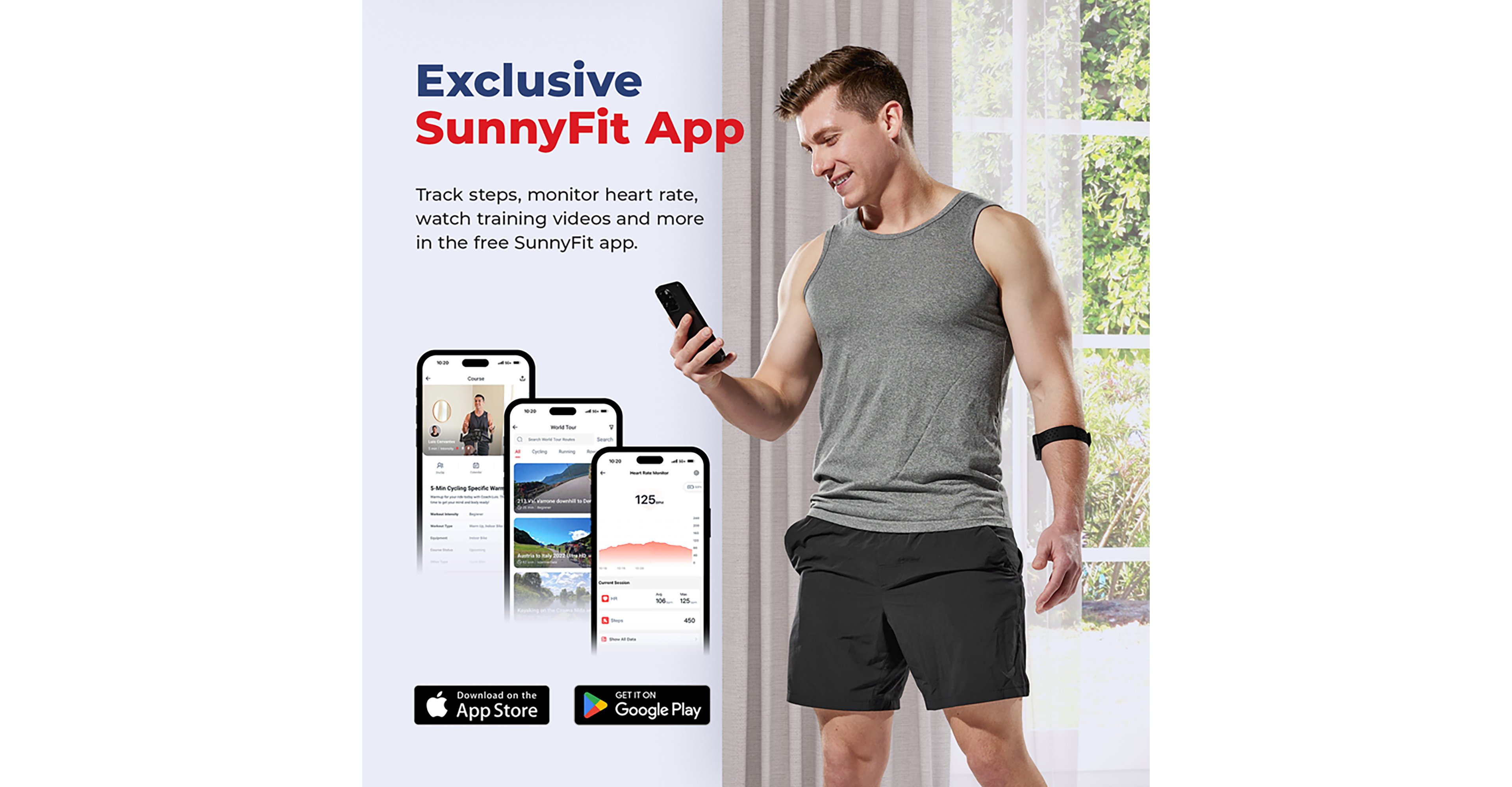 Sunny Health & Fitness Heart Rate Monitor