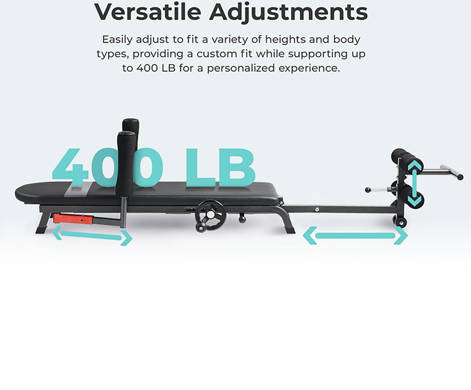 Sunny Health & Fitness Adjustable Stretch and Decompression Table - view number 2