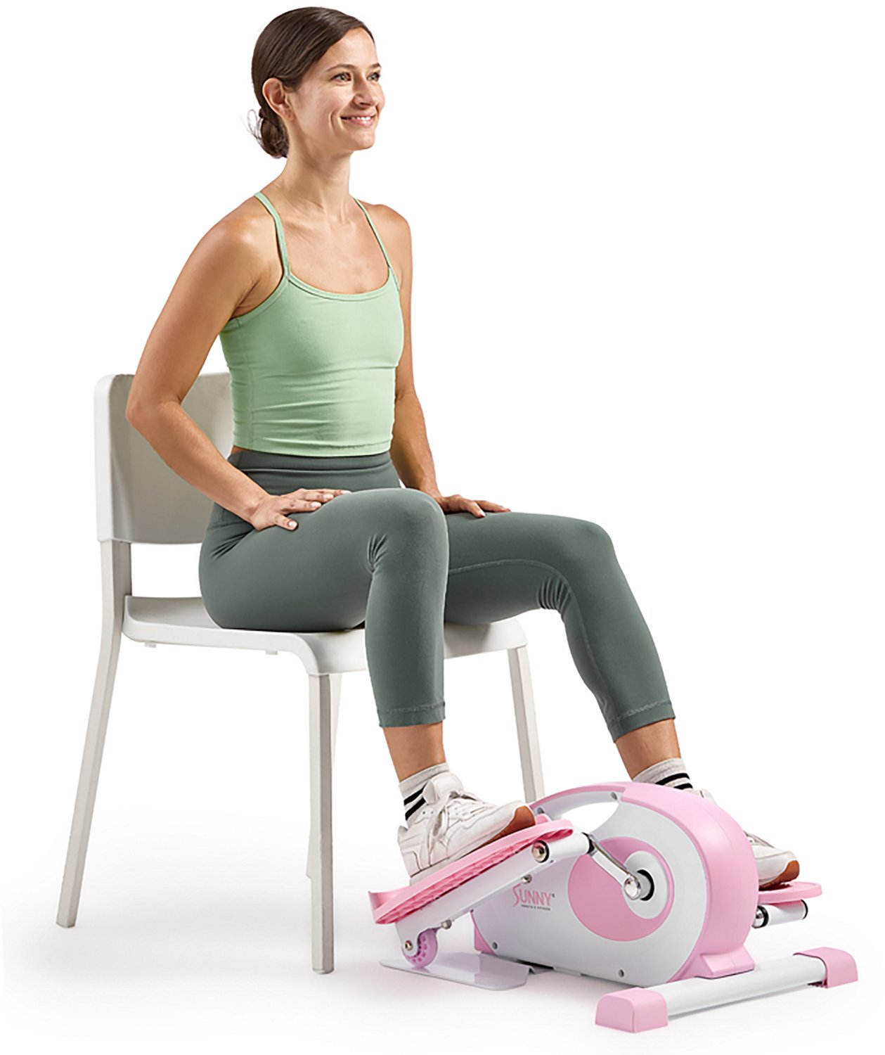 Sunny Health & Fitness Smart Portable Magnetic Under Desk Elliptical - view number 2