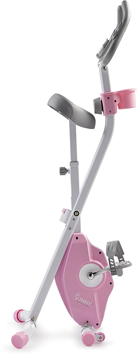 Sunny Health & Fitness Pink Foldable Magnetic X-Bike Pro - view number 2