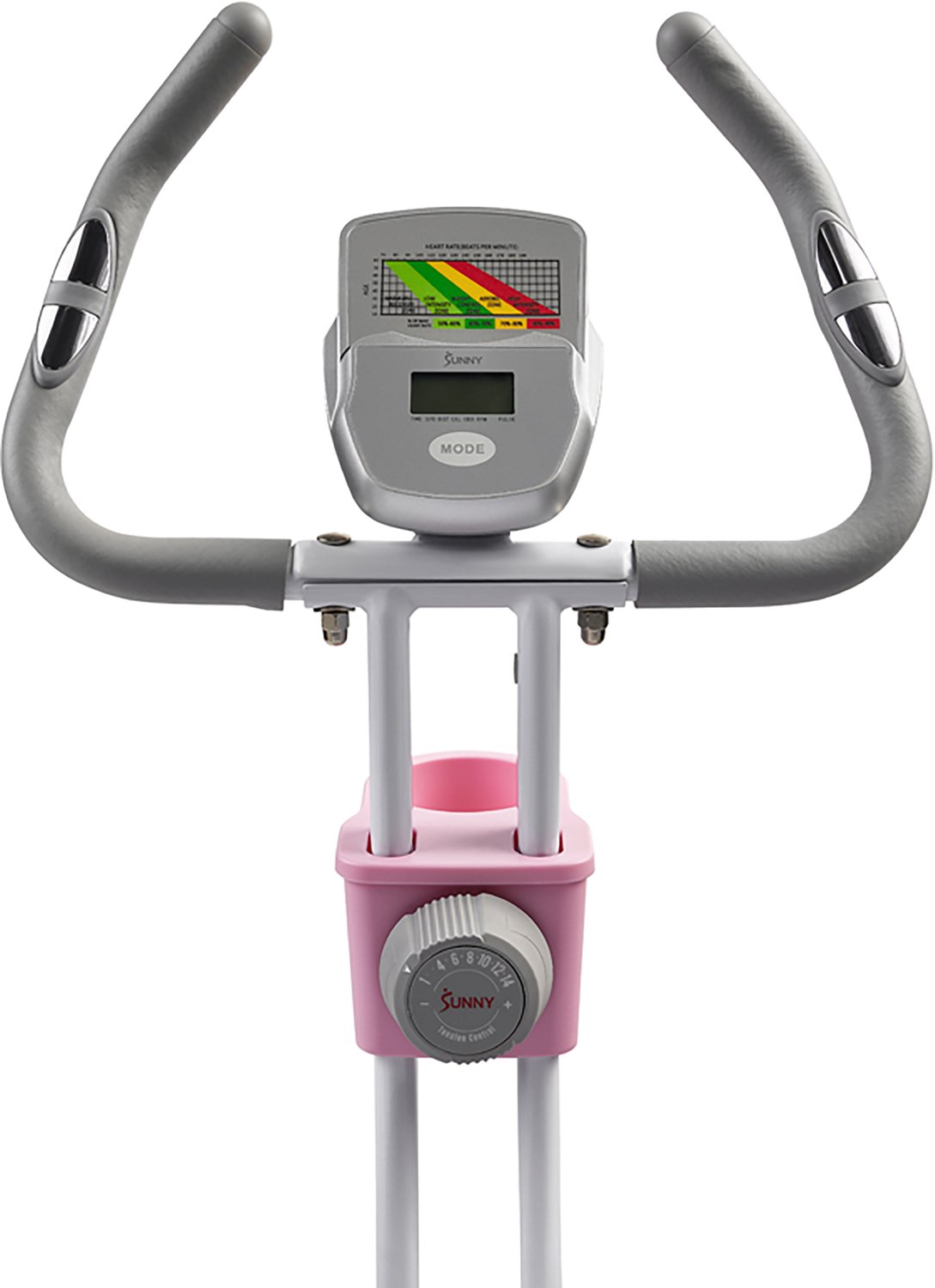 Sunny Health & Fitness Pink Foldable Magnetic X-Bike Pro - view number 3