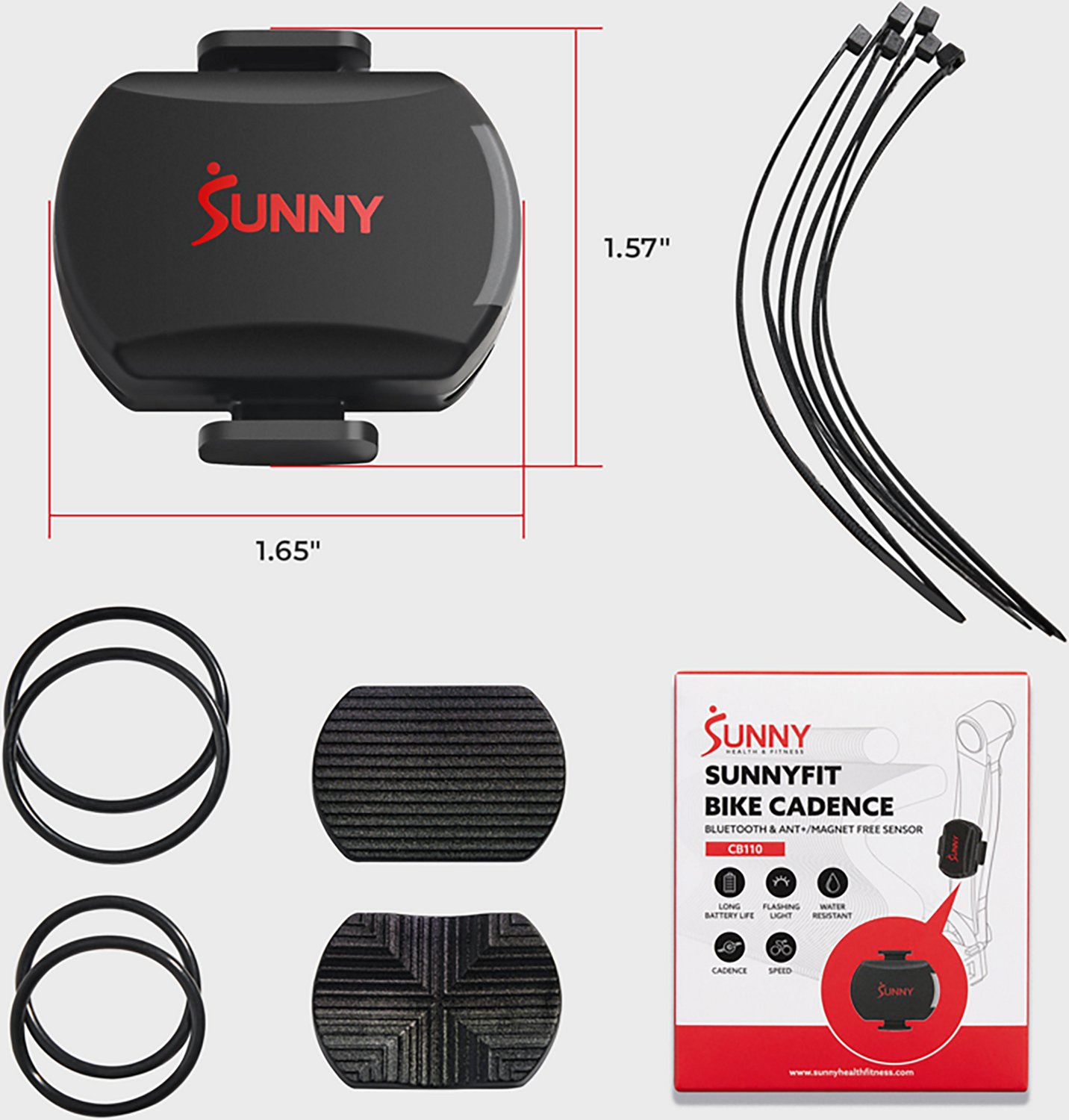Sunny Health & Fitness SunnyFit Bike Cadence - view number 6
