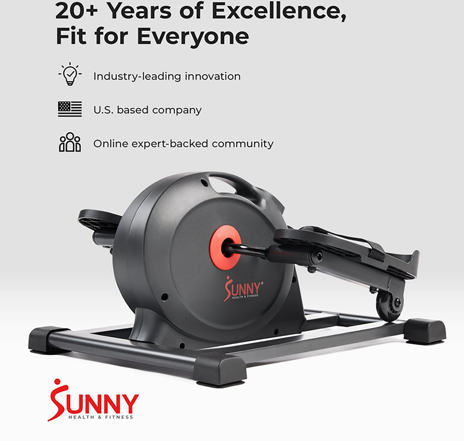 Sunny Health & Fitness SMART Compact Mini Elliptical - view number 6