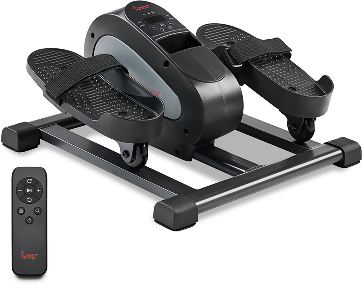 Sunny Health & Fitness SMART Motorized 18-Level Mini Elliptical