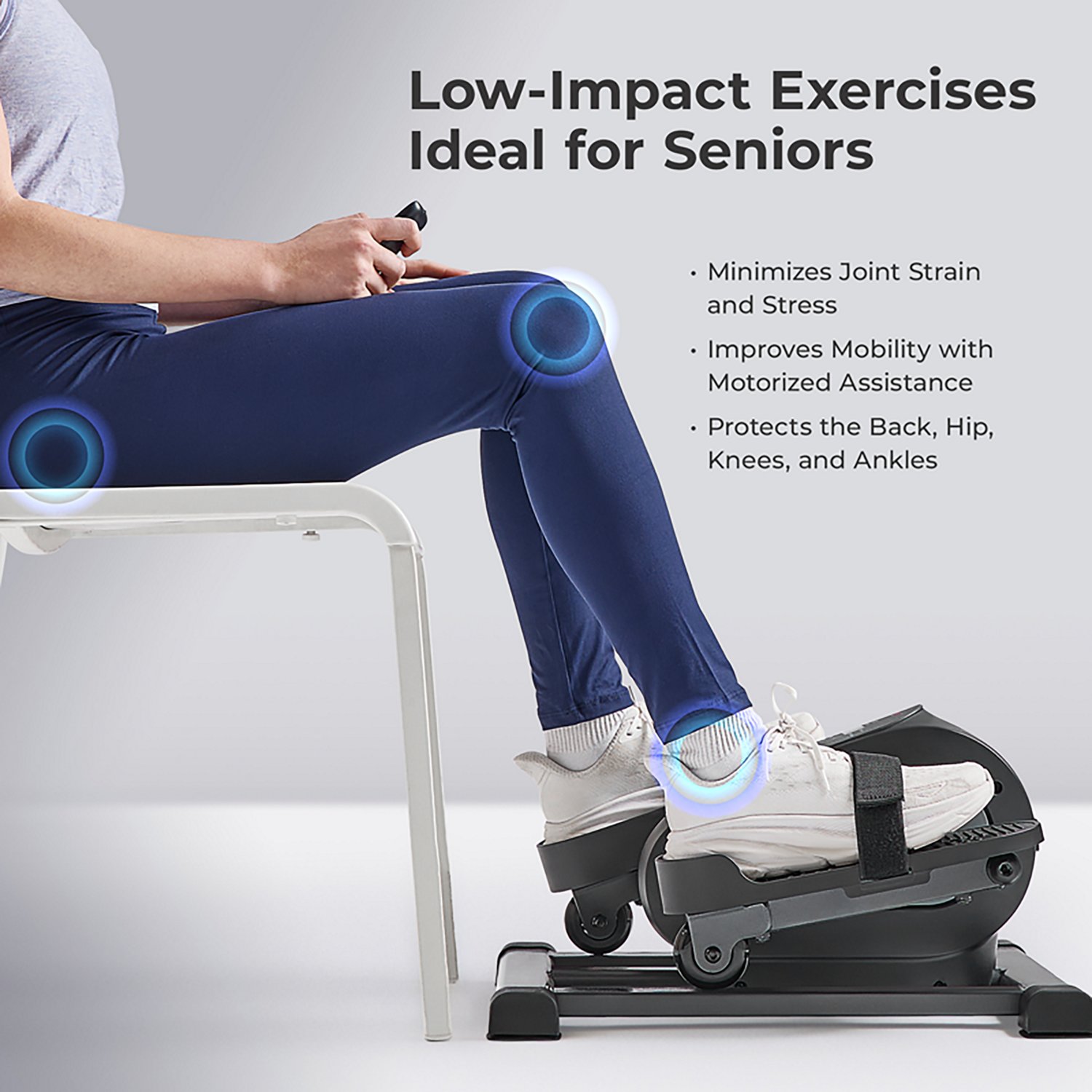 Sunny Health & Fitness SMART Motorized 18-Level Mini Elliptical - view number 5