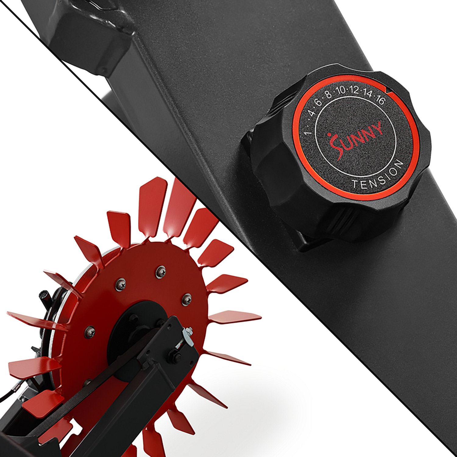 Sunny Health & Fitness Premium Smart Magnetic Air Rower - view number 5