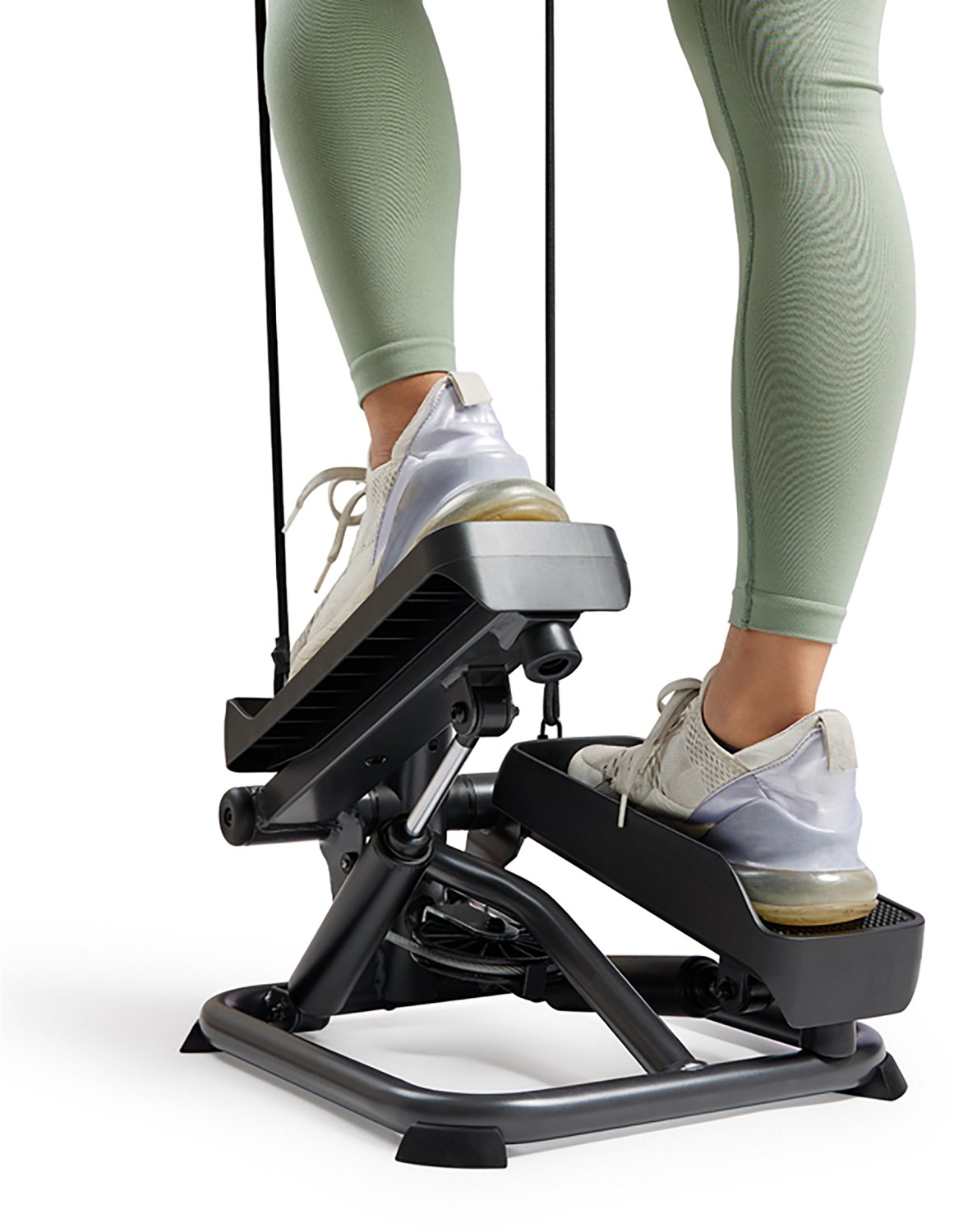 Sunny Health & Fitness Premier Smart Exercise Stepper with Handlebars and Resistance Bands - view number 6
