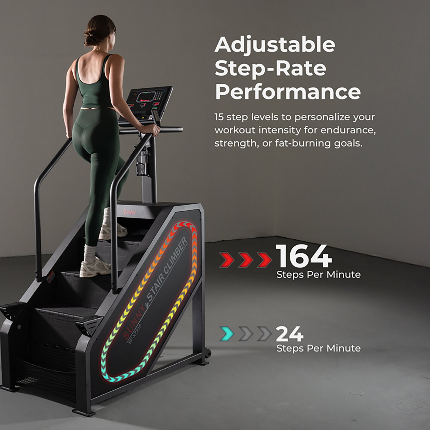Sunny Health & Fitness Premium Smart Stair Climber - view number 6