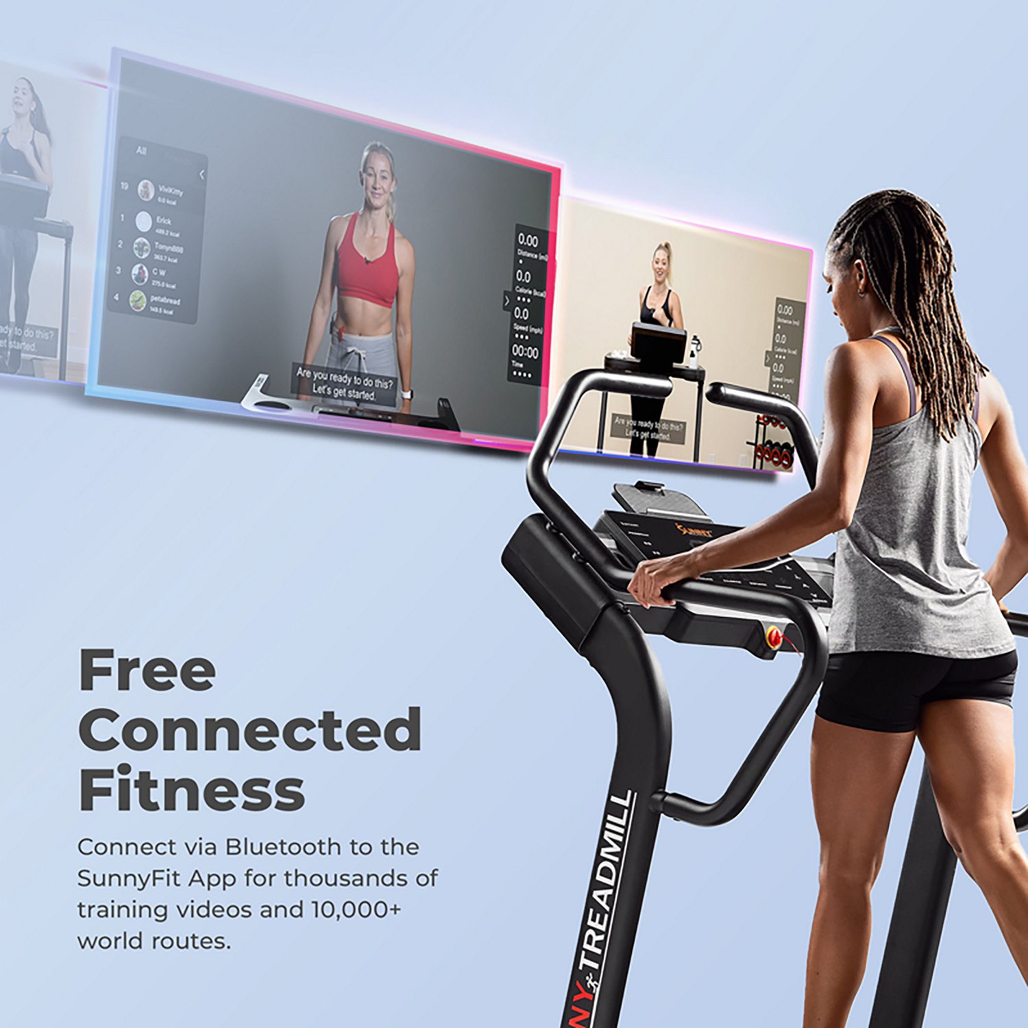 Sunny Health & Fitness Commercial Ultimate Incline/Decline Treadmill - view number 8